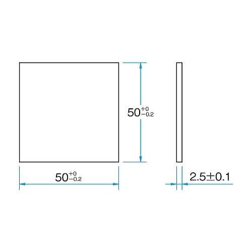ITF−50S−76IR赤外透過フィルタ