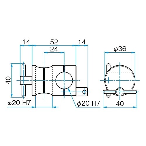 CCHN−20−20 クロスクランプ