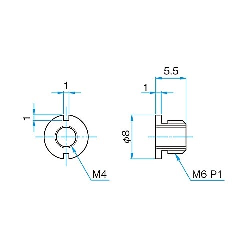 アダプターナット 1セット(10個入)