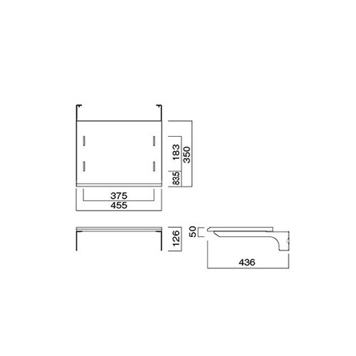 PHP−9101 オプション棚板シングル