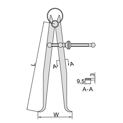 スプリング付内パス