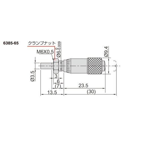スモールマイクロメータヘッド