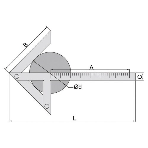 センターマーキングゲージ
