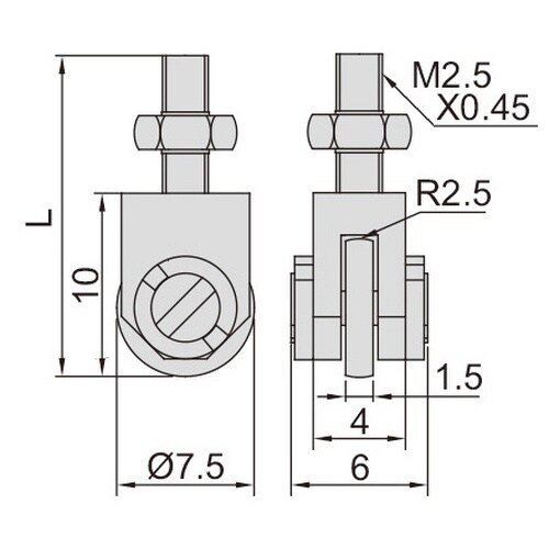 ダイヤルゲージ用測定子