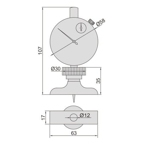 ダイヤルデプスゲージ