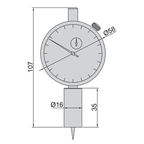 ダイヤルデプスゲージ