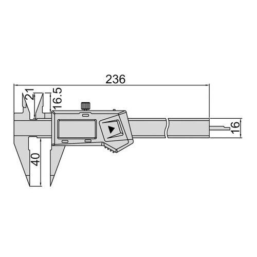 デジタルポイントノギス