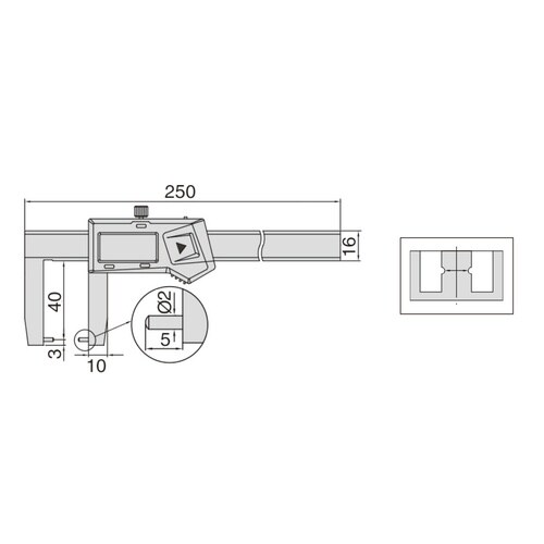 デジタルポイントノギス