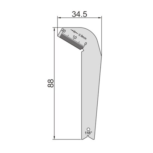 ドリルポイントゲージ
