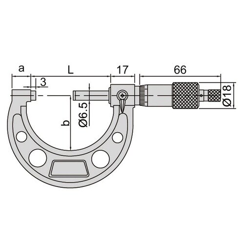 デジタル外側マイクロメータ