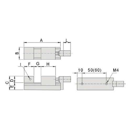 ステンレス製精密バイス