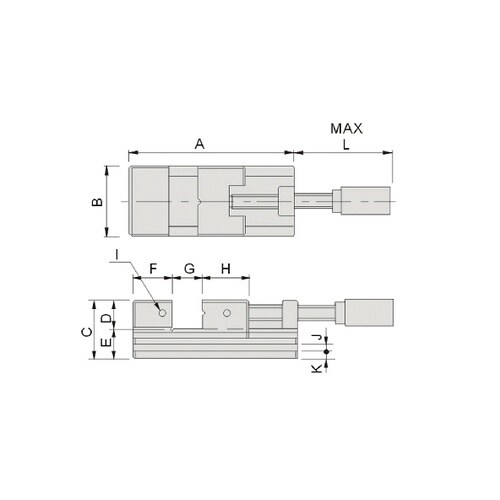 ステンレス製精密バイス