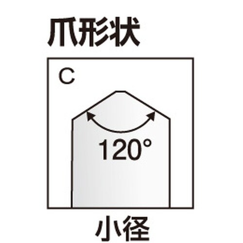 北川鉄工所スクロールチャック用小径生爪(鉄)