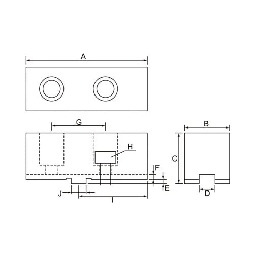 SMWクイックジョーチェンジチャック用生爪