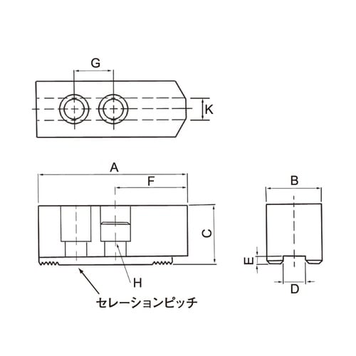 豊和工業油圧チャック用生爪