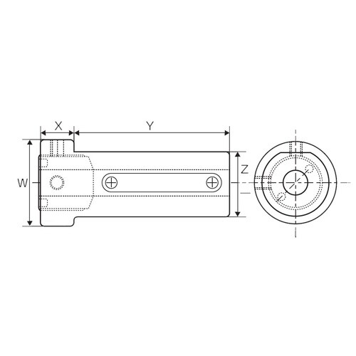 マグネシウムボーリングバースリーブ