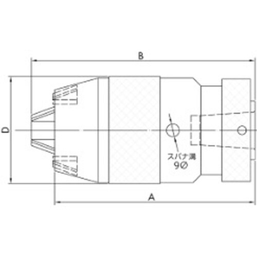 キーレスドリルチャック