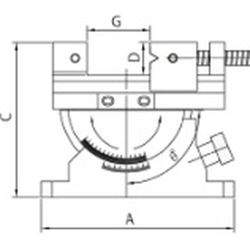精密二次元バイス