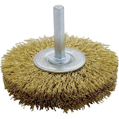 軸付ホイールブラシ