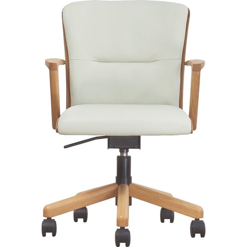 DSA1304(エーデルスムースWH)デスクチェア