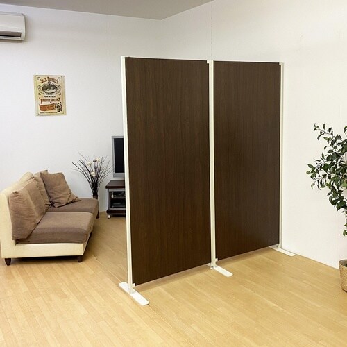 置き式パーテ幅90cm連結用ナチュラル