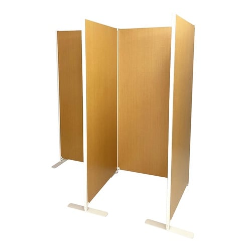 置き式パーテ幅90cm連結用ナチュラル