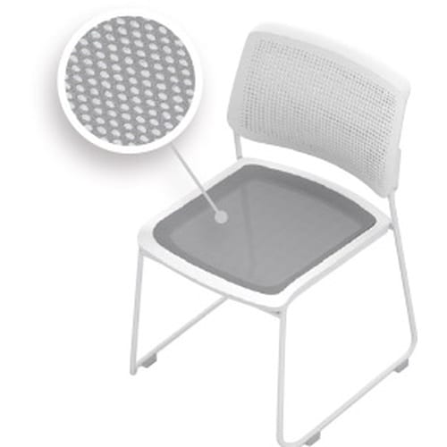 スタッキングチェア【メレカ】