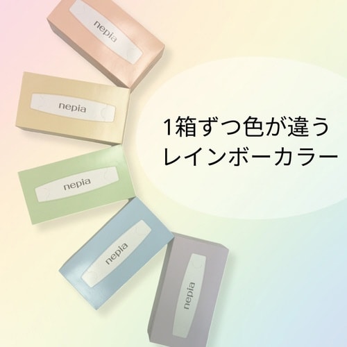 ネピアスリムティシュー 200組(5箱入)×12