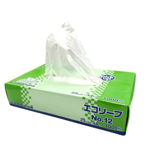 エコリーフ No. 12 1000枚入【平型】