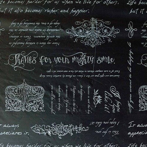 TOバッグ メッセージ L