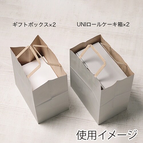 バッグ ナチュラルグレーS