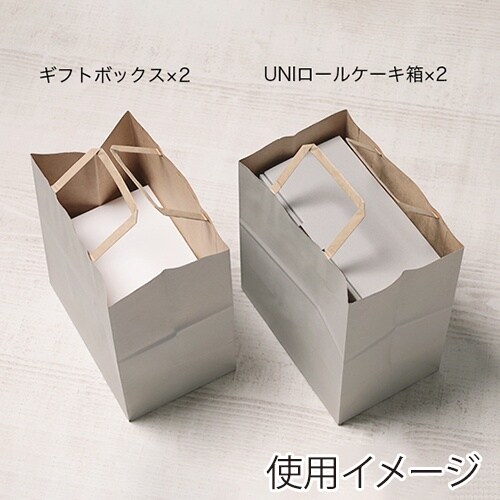 バッグ ナチュラルグレーS