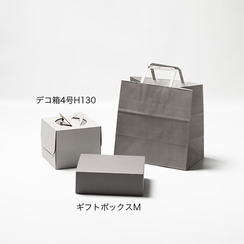 バッグ Mダークグレー