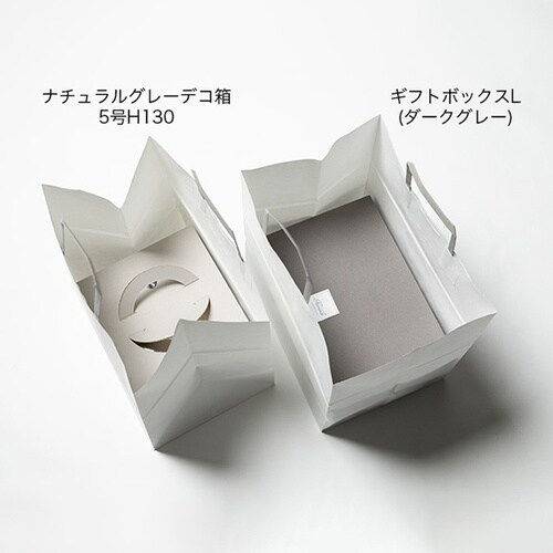 バッグ Lマットホワイト