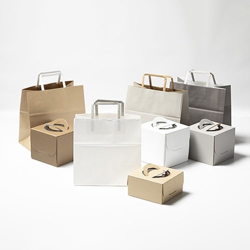 バッグ Mマットホワイト