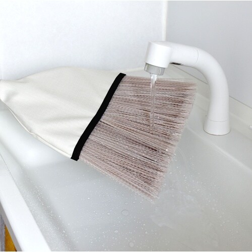 化繊ほうき 柔穂短柄