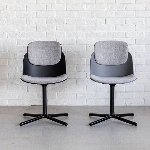 ピット チェア 肘無 GY