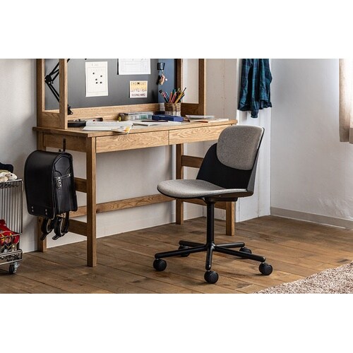 ピット デスクチェア 肘無 BK