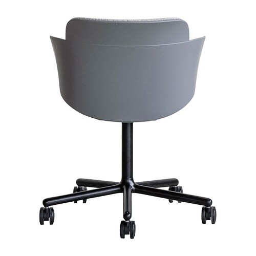 ピット デスクチェア 肘付 GY