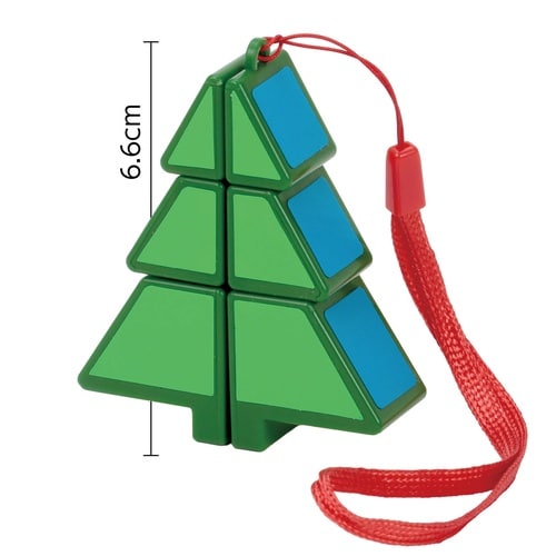 クリスマスツリーくるくるパズル