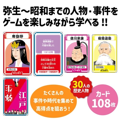 歴史人物 カードゲーム