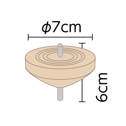 鉄芯ゴマ 無着色 φ70