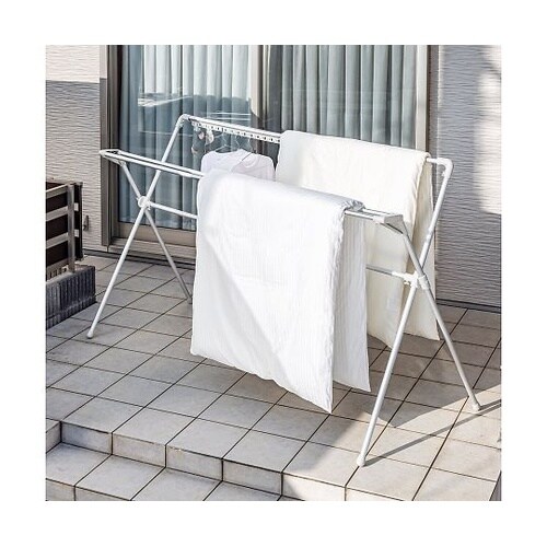 物干し 室外 布団干し アルミ多機能布団