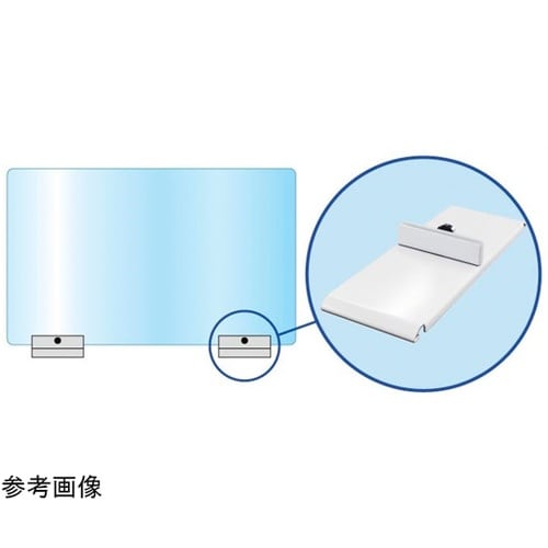 アクリルパーテーション 窓付き 透明 J