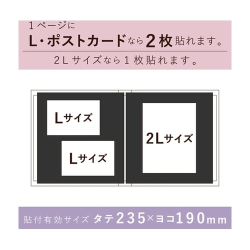 ミニフリーアルバム ブルー XP−200