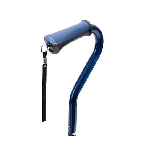 バンブーステッキオフセット多点杖 ブラッ