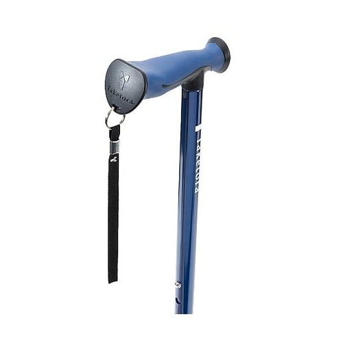 バンブーステッキ ワイド多点杖 ワインレ