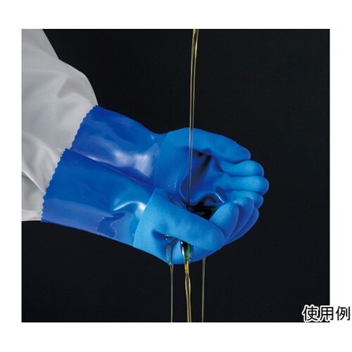 968業務用ニュー耐油 ビニール手袋 L