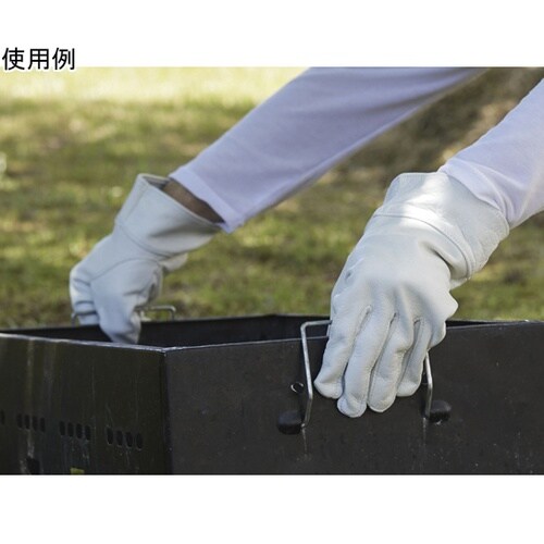 牛表革クレスト カフス付 L 10双入