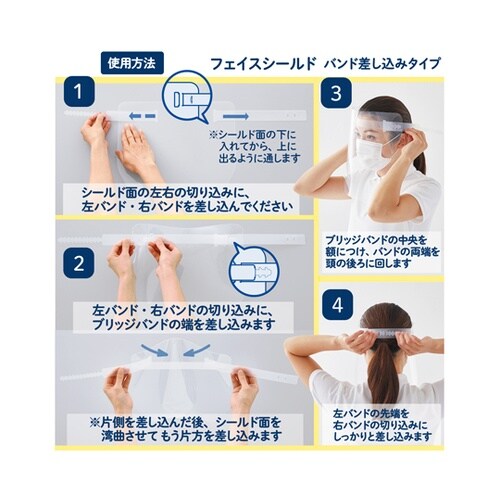 フェイスシールド FG−003−20P